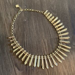 Kendra Scott Jill Statement Necklace in Gold